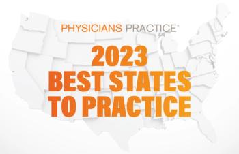 2023 Physicians Practice definitive best states for doctors