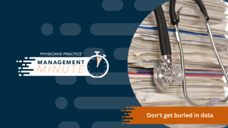 Don't get buried in data